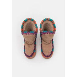 Mou OVERSTITCHING Botas camel