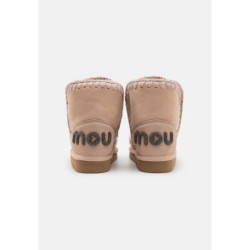 Mou ESKIMO GLITTER LOGO Botines rose/beige