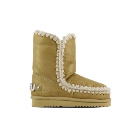 Bota MOU Eskimo 24 Rhinestones Logo Dust Tobacco