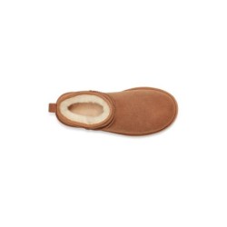 BOTA MUJER CLASSIC ULTRA MINI CHESTNUT