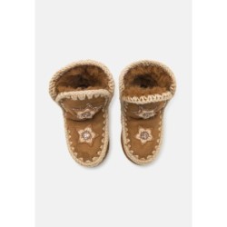 Mou KID CROCHET STARS Botines cognac