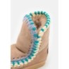 Mou ESKIMO OVERSTICHING UNISEX Botas para la nieve camel