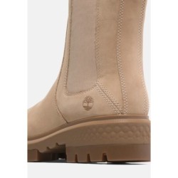 Timberland CHELSEA Botines con plataforma light beige nubuck