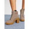 Timberland ALLINGTON HEIGHTS 6 Botines de tacón taupe