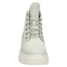 Timberland Botines con cordones ecru