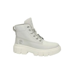 Timberland Botines con cordones ecru