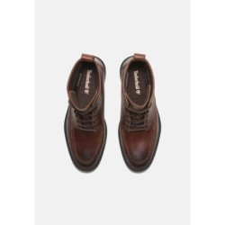 Timberland Botines con plataforma dark brown full grain