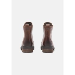 Timberland Botines con plataforma dark brown full grain