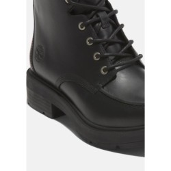 Timberland Botines con plataforma black full grain