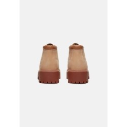 Timberland STONE STREET NELLIE Botines con cordones medium beige nubuck