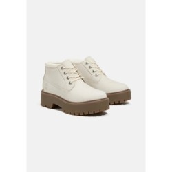 Timberland STONE STREET NELLIE Botines con cordones natural nubuck
