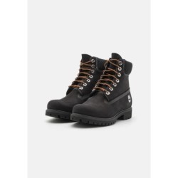 Timberland PREMIUM 6 INCH Botines con cordones black white