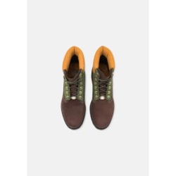 Timberland PREMIUM 6 INCH Botines con cordones dark brown/green