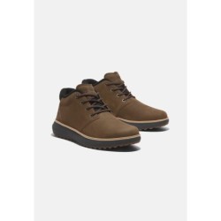 Timberland MID CHUKKA Botines con cordones dark brown nubuck