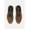 Timberland MID CHUKKA Botines con cordones dark brown nubuck