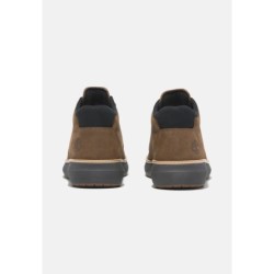 Timberland MID CHUKKA Botines con cordones dark brown nubuck