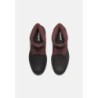 Timberland 6 INCH Botines con cordones black nubuck w burgundy