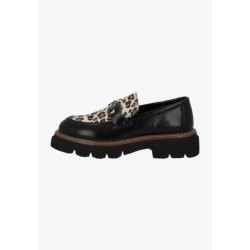 Palado Mocasines schwarz leo beige