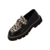 Palado Mocasines schwarz leo beige