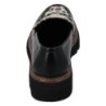 Palado Mocasines schwarz leo beige