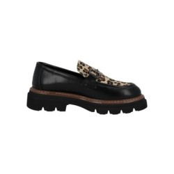 Palado Mocasines schwarz leo beige