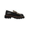 Palado Mocasines schwarz leo beige