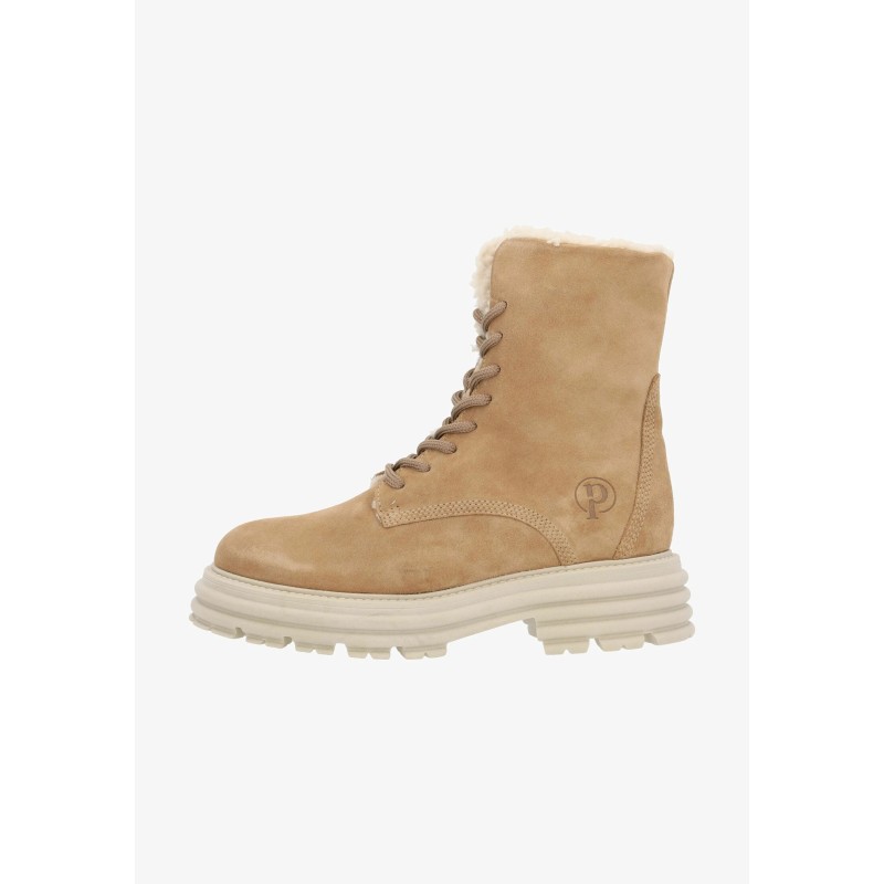 Palado CABRERA 473 Botines con cordones beige Palado CABRERA 473 Botines con cordones beige