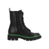 Palado by Sila Sahin JAZZLY Botines con cordones schwarz grün Palado by Sila Sahin JAZZLY Botines con cordones schwarz grün