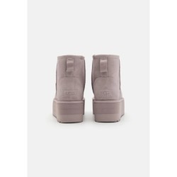 UGG CLASSIC MINI PLATFORM Botines con plataforma pale smoke